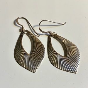 Sterling Silver Artisan Dangle Earrings